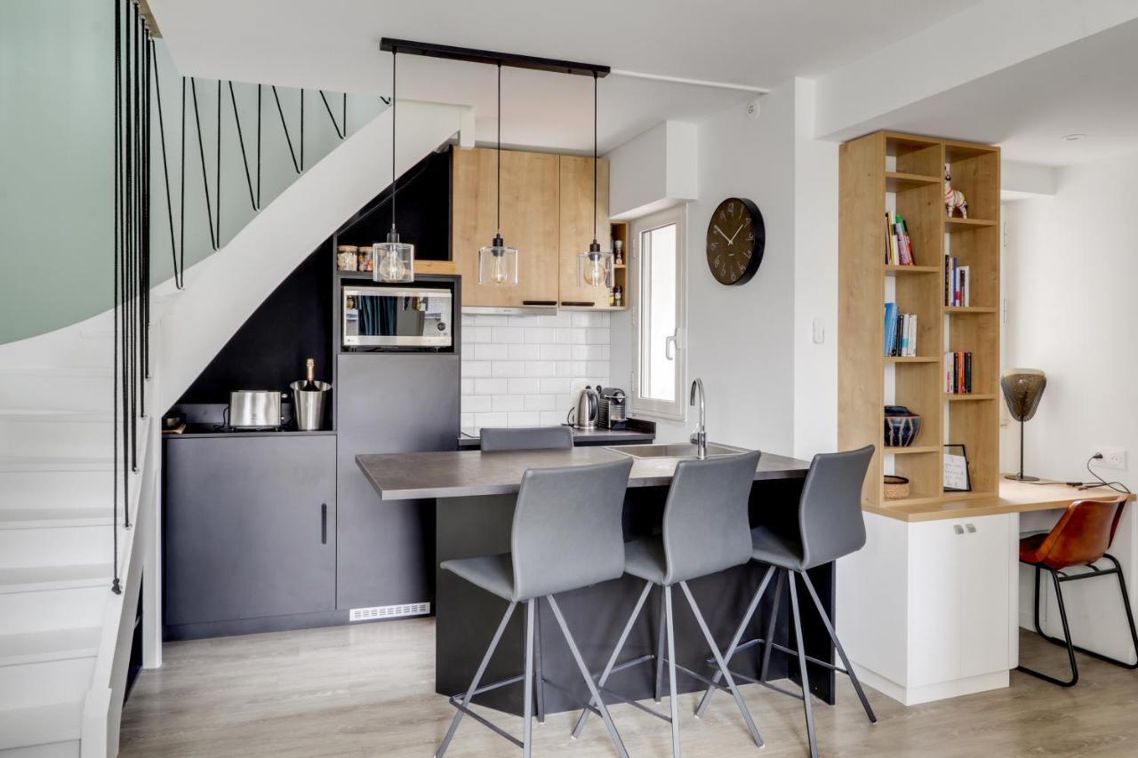 Sublime Duplex Nantes Cathedrale Apartment Exterior foto